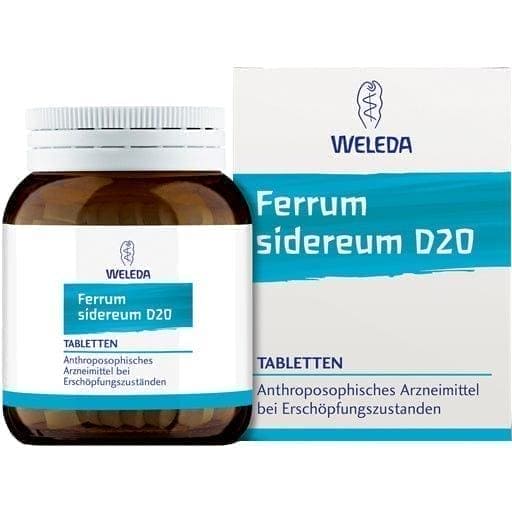 FERRUM SIDEREUM D WELEDA, exhaustion, exhausted, irritability, dizziness - UKDorf 