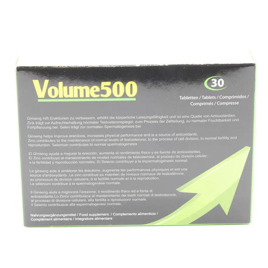 Fertility, VOLUME 500 tablets, naturally increase sperm production - UKDorf 