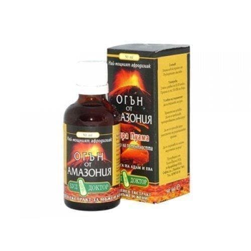 FIRE FROM AMAZON 50ml Muira puama; Ptychopetalum olacoides UK