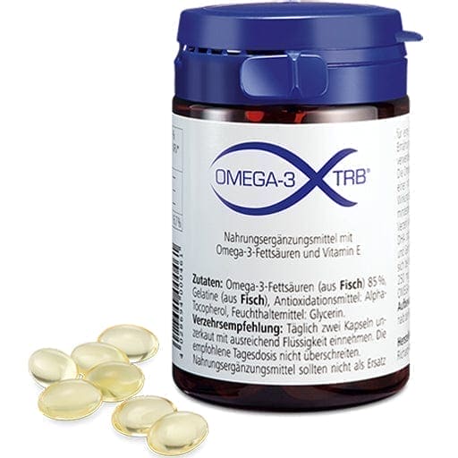 Fish gelatine, omega 3 fatty acids, VITAMIN E, OMEGA-3 TRB capsules - UKDorf 