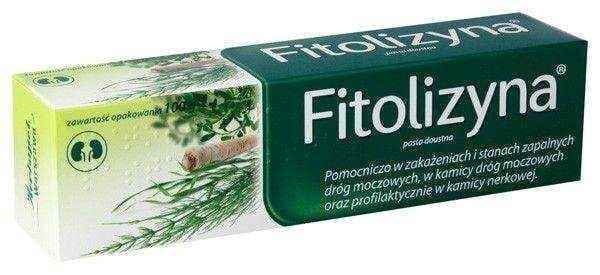 Fitolizyna (Neofitolizyna) pasta, urolithiasis treatment, fitolizin