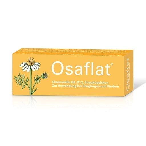 Flatulence, colic, annoy irritate, Chamomilla, OSAFLAT globules - UKDorf 