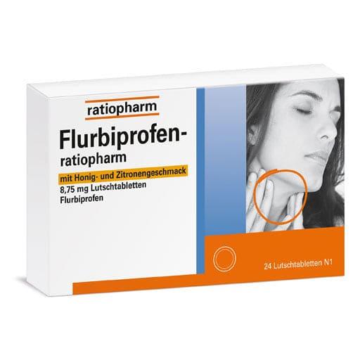 FLURBIPROFEN, flurbiprofene 8.75mg, honey, lemon extract lozenges - UKDorf 