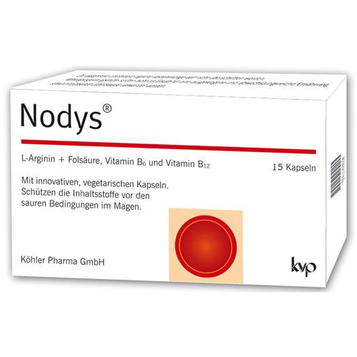 Folic acid, vitamin B6, vitamin B12, homocysteine metabolism, NODYS capsules - UKDorf 