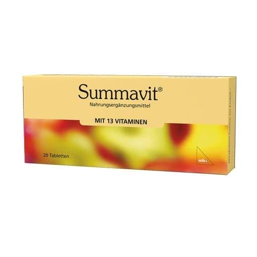 food supplement with 13 vitamins, SUMMAVIT tablets - UKDorf 