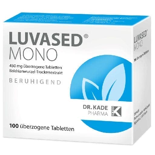 For calm and serenity, problems falling asleep, LUVASED mono-coated tablets - UKDorf 