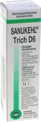 Fungal acne, fungal cell, fungal nail treatment, fungal infection, SANUKEHL Trich D 6 drops - UKDorf 