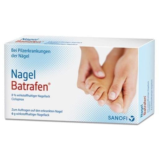 Fungal diseases of the nails, ciclopirox, NAGEL BATRAFEN solution - UKDorf 