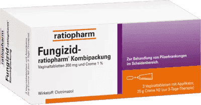 FUNGIZID-ratiopharm clotrimazole 3 vaginal tablet + 20g cream - UKDorf 