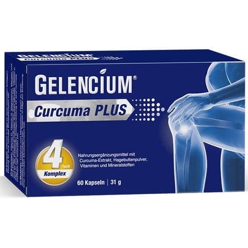 GELENCIUM Curcuma (turmeric) Plus highly dosed with Vit.C capsules - UKDorf 