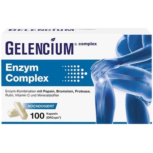 GELENCIUM Enzyme Complex high-dose with bromelain capsules - UKDorf 
