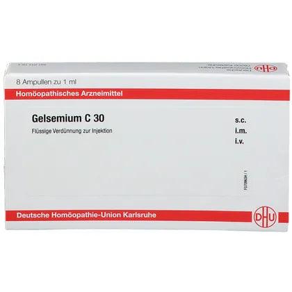 Gelsemium for anxiety, gelsemium homeopathy, GELSEMIUM C 30 ampoules - UKDorf 