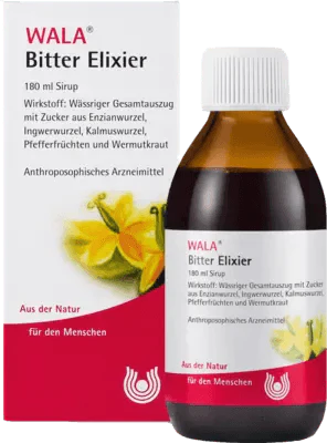 Gentian root, ginger root, calamus root, pepper fruits, wormwood, BITTER Elixir - UKDorf 