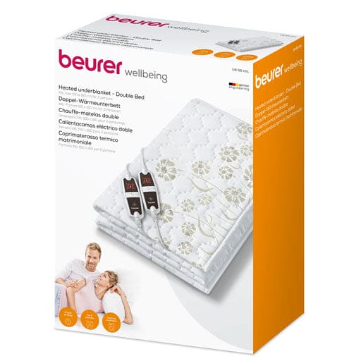 Germany(EU) BEURER UB68XXL double heated underblanket soft fleece - UKDorf 