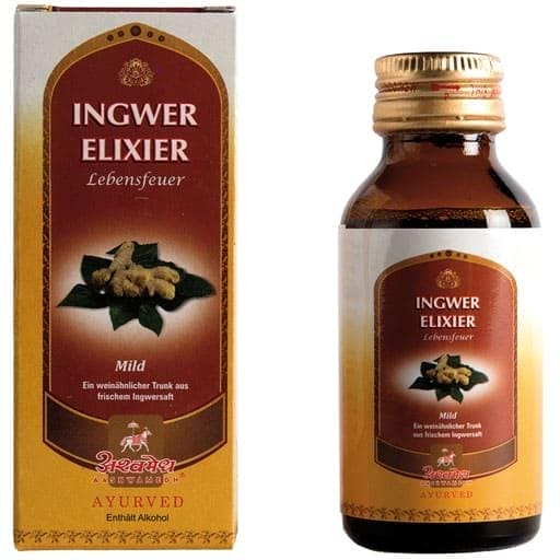 Ginger root, Ginger Elixir, Fire of Life, Ayurvedic remedies - UKDorf 