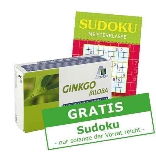 GINKGO 100 mg capsules + B1 + C + E 192 pcs UK