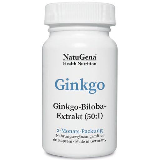Ginkgo Biloba Extract (50:1), GINKGO CAPSULES - UKDorf 