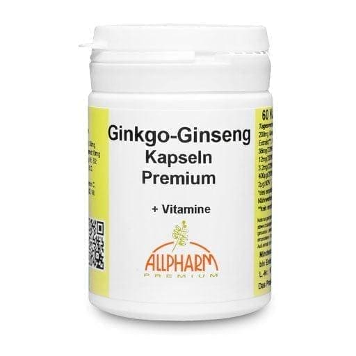 Ginkgo biloba extract, Panax ginseng root extract, GINKGO, GINSENG premium - UKDorf 