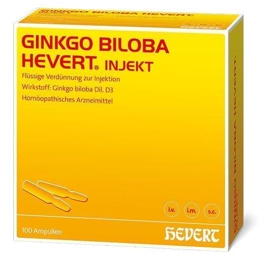 GINKGO BILOBA HEVERT inject ampoules - UKDorf 
