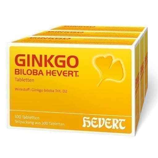 GINKGO BILOBA HEVERT tablets 300 pc