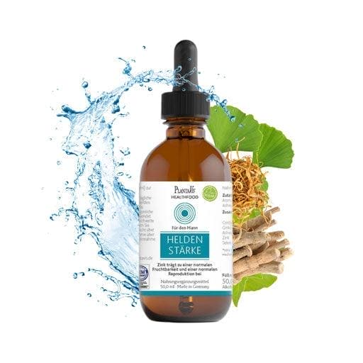 Ginkgo, Cordyceps Extract and Ashwagandha, HERO POWER for men Spray - UKDorf 
