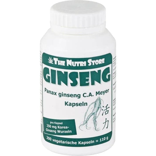 GINSENG 250 mg, panax ginseng, ginseng benefits - UKDorf 
