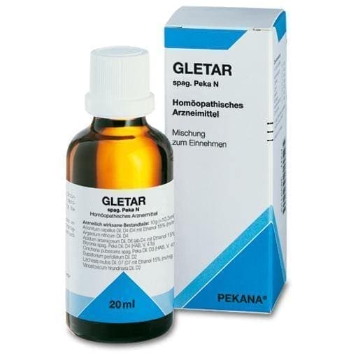 GLETAR drops 50 ml Solanum dulcamara, Euphrasia officinalis UK