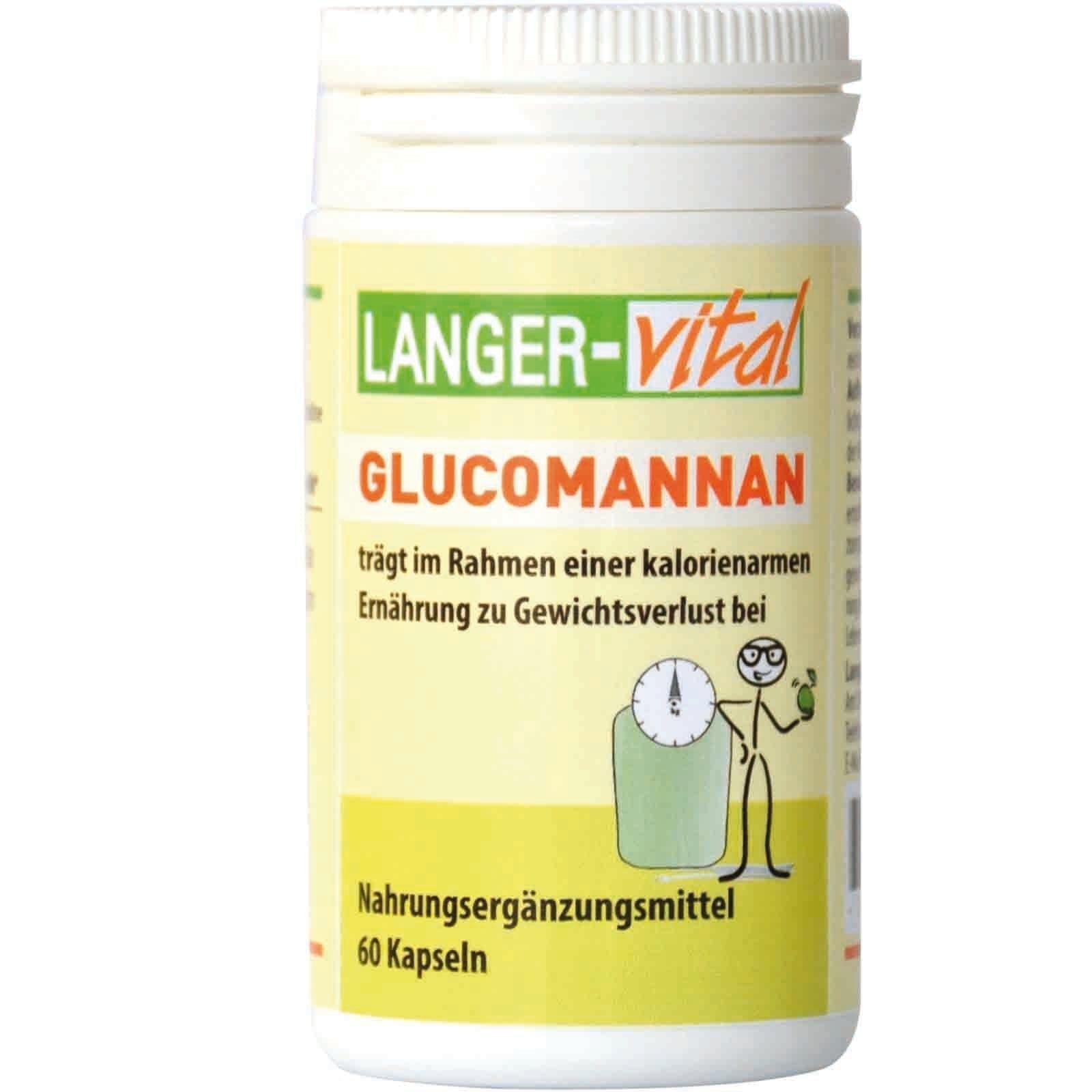 GLUCOMANNAN, chrome, glucomannan konjac, 500 mg capsules - UKDorf 
