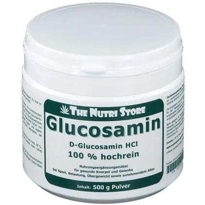 GLUCOSAMINE 100% pure powder 500 g, D-Glucosamine HCl - UKDorf 