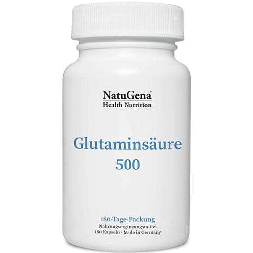 GLUTAMIC ACID 500 vegan capsules - UKDorf 