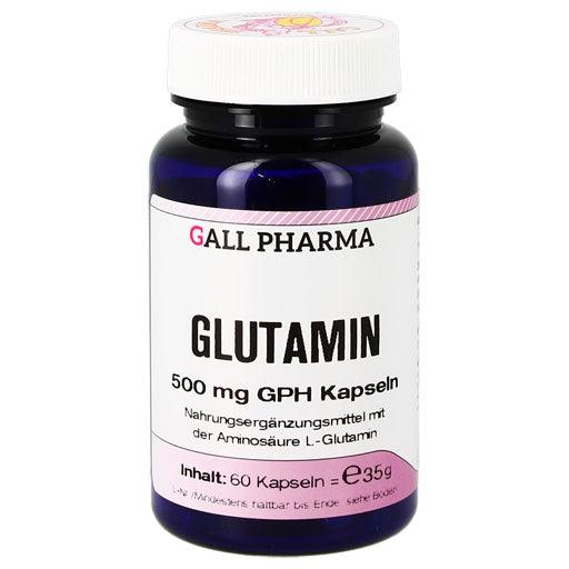 GLUTAMINE 500 mg GPH capsules - UKDorf 