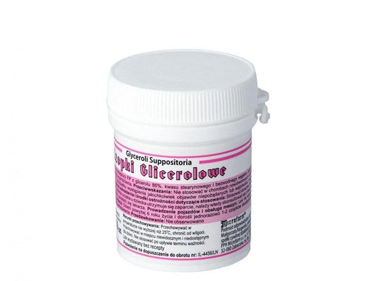 Glycerin suppository, Glycerin suppositories 2g-10 pcs - UKDorf 