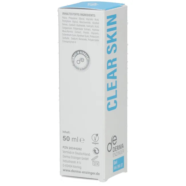 glycolic and salicylic acid Clear Skin Gel 50 ml