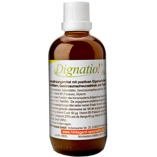 Goldenrod, sage leaves, DIGNATIO Bubble Power liquid - UKDorf 