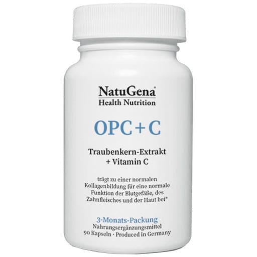 Grape seed extract + vitamin C, OPC+C capsules - UKDorf 