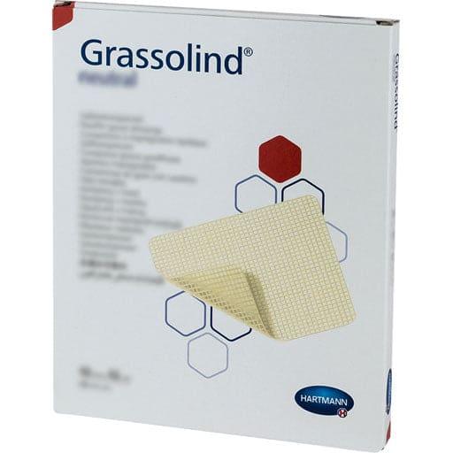 GRASSOLIND ointment compresses 10x10 cm sterile - UKDorf 
