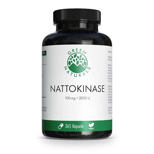 GREEN NATURALS Nattokinase 100 mg vegan capsules - UKDorf 