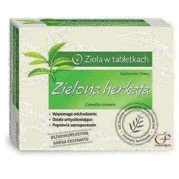 GREEN TEA x 60 tablets, green tea weight loss UK