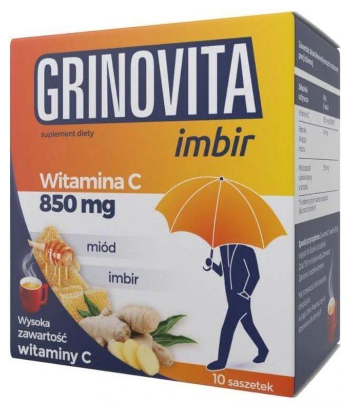 Grinovita ginger 10 sachets - UKDorf 