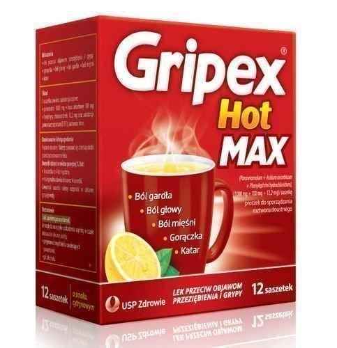 GRIPEX Hot MAX x 12 sachets