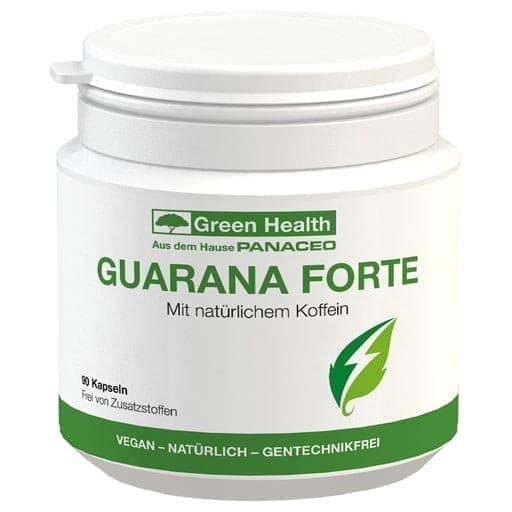 Guarana Forte with natural caffeine, GREEN HEALTH Capsules - UKDorf 