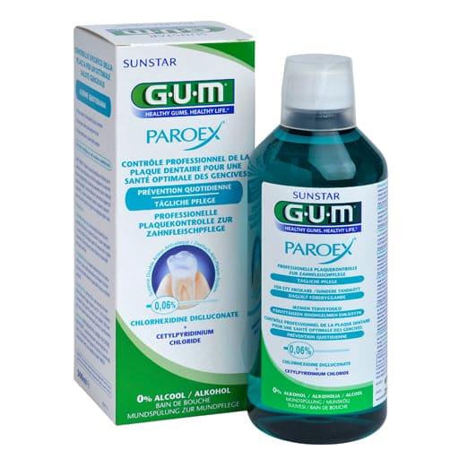 GUM Paro.ex 0.06% CHX mouthwash (Germany) - UKDorf 