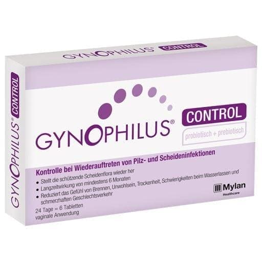 GYNOPHILUS CONTROL vaginal tablets, Lactobacillus casei, lactobacillus rhamnosus - UKDorf 