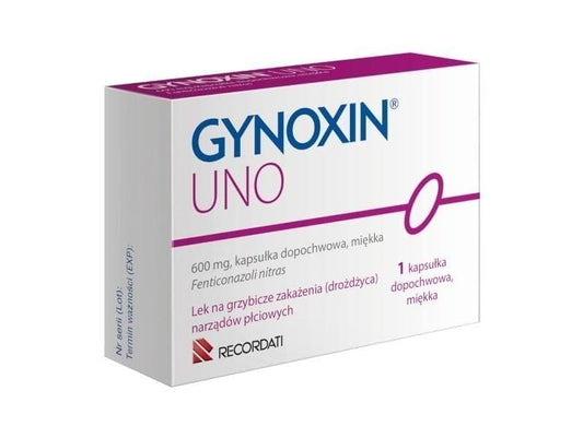 Gynoxin UNO, vulvovaginitis, vaginal discharge, antifungal - UKDorf 