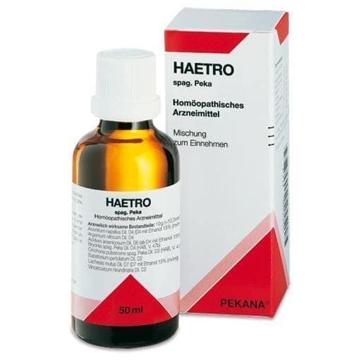 HAETRO drops 50 ml Plantago major, Hypericum perforatum UK