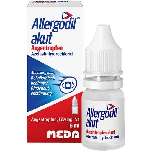 hay fever, allergic conjunctivitis, house jam, animal allergies, ALLERGODIL acute eye drops - UKDorf 