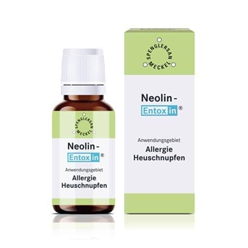 Hay fever, respiratory system organs diseases, NEOLIN Entoxin N drops - UKDorf 