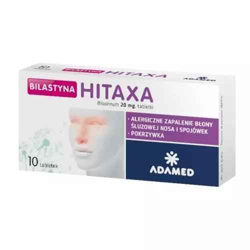 Hay fever, rhinitis, urticaria, Hitaxa bilastine