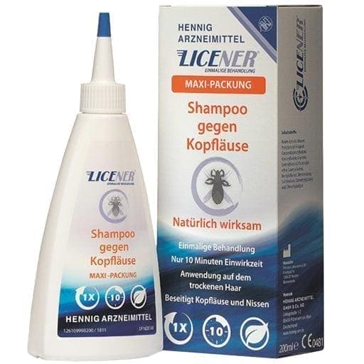 Head lice, LICENER against head lice shampoo maxi pack - UKDorf 