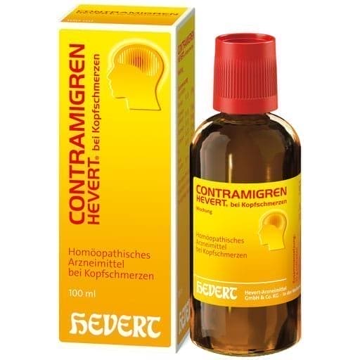 Headache, CONTRAMIGREN Hevert mixture for headaches - UKDorf 